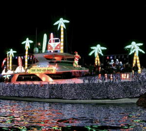 eventos navideños populares en florida -boat parades